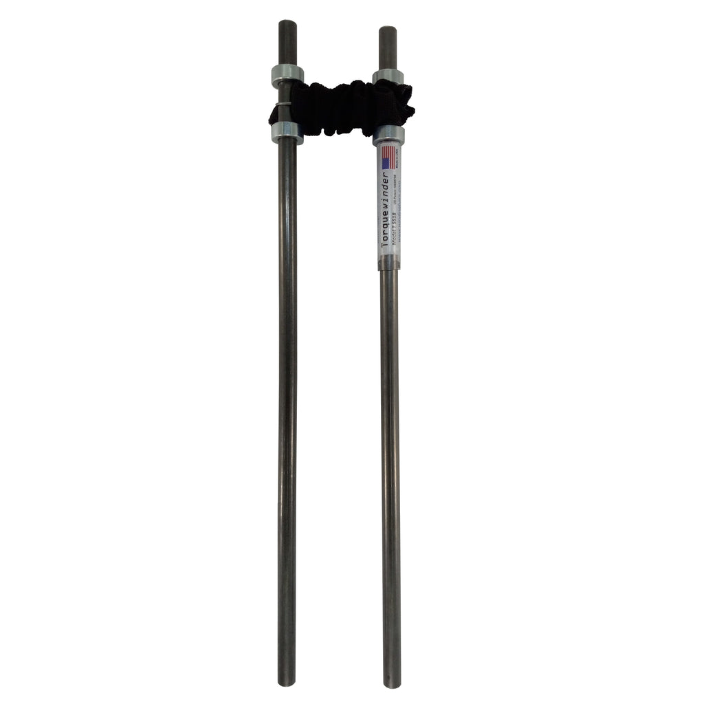 Garage Door Spring Winding Tool: 7/6-inch end on Bars, 18" Long, 1/2" Dia vertical